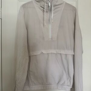 Lululemon Athletica White Textured Jacket